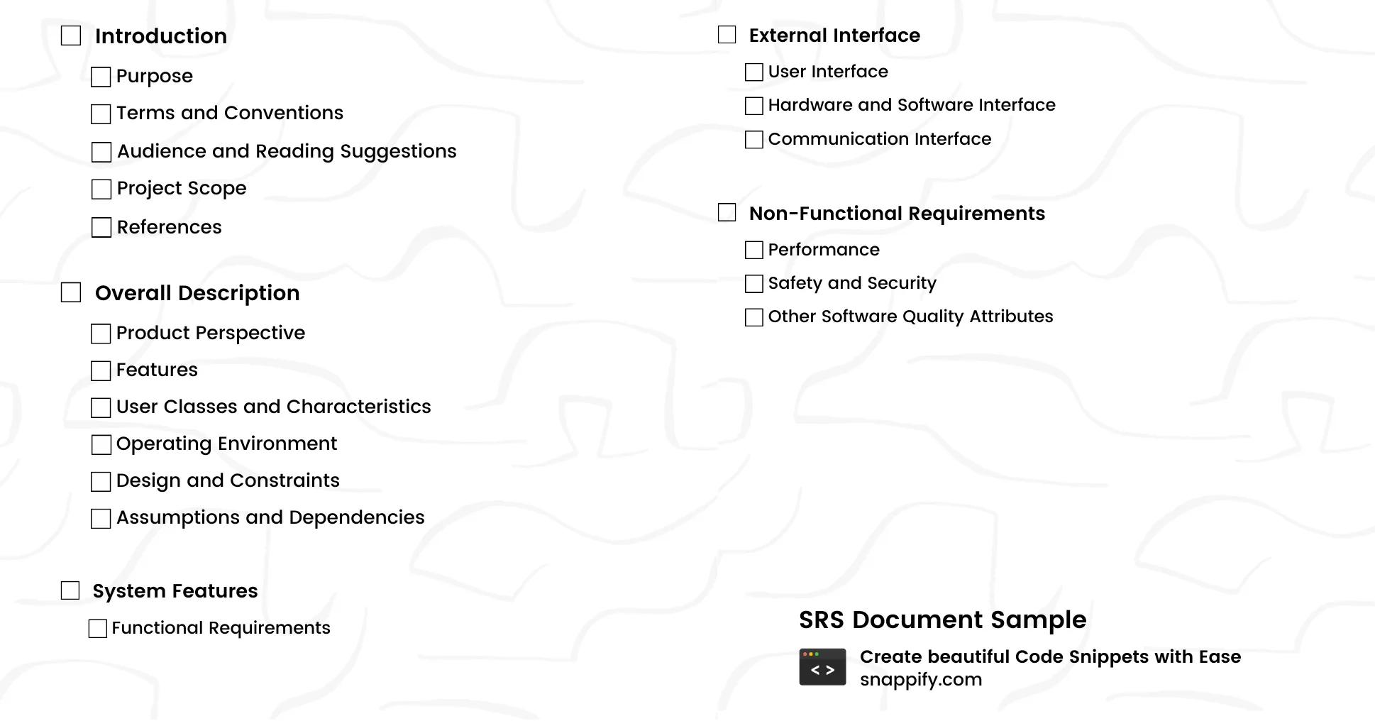 Software Requirements Specification Sample