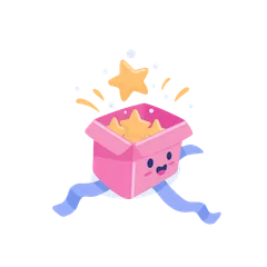 Illustration of a Box Opening