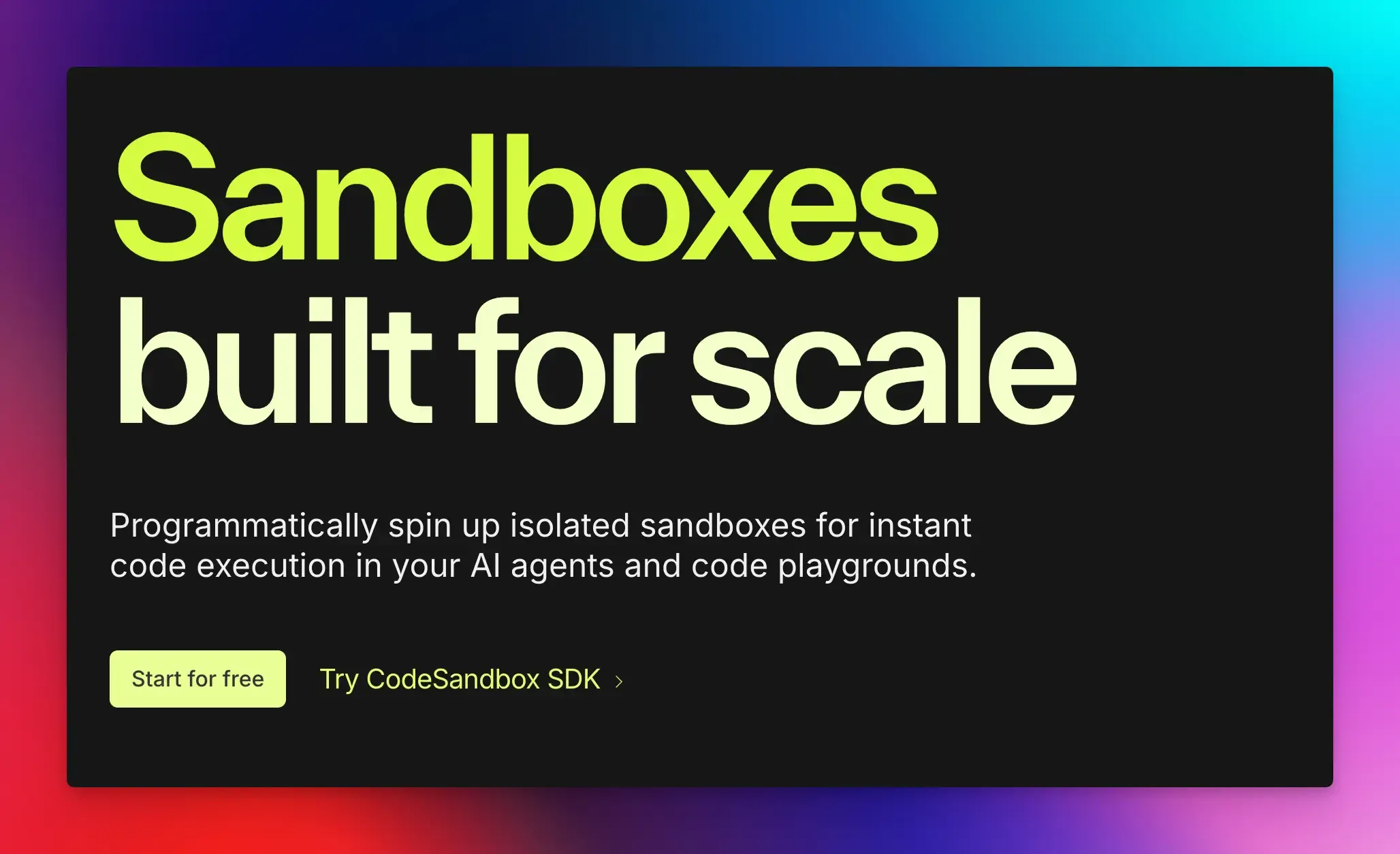 CodeSandbox