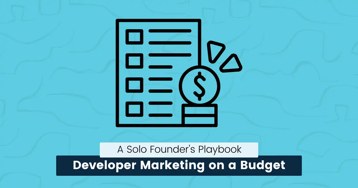 developer marketing on a budget