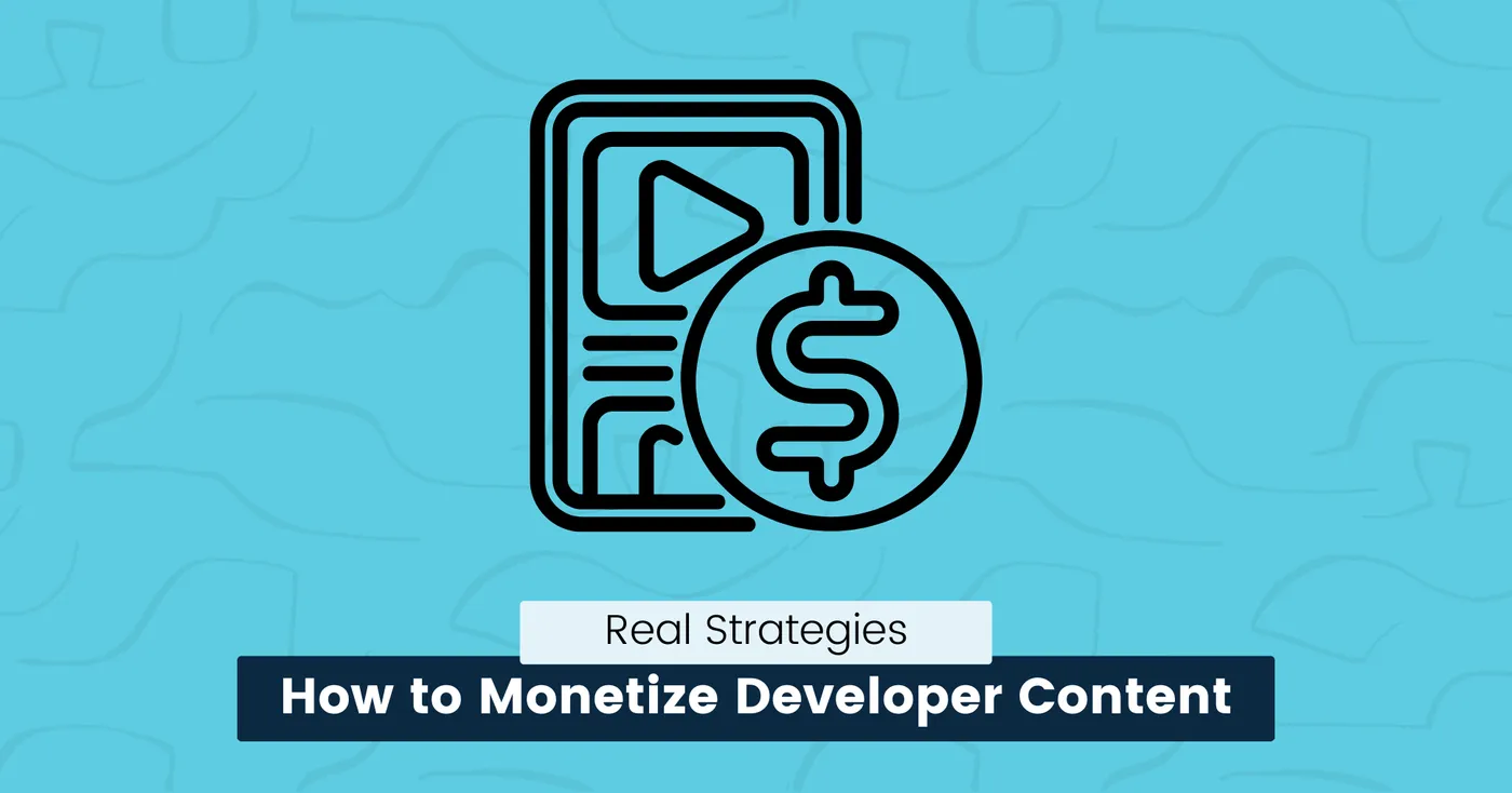 monetize developer content