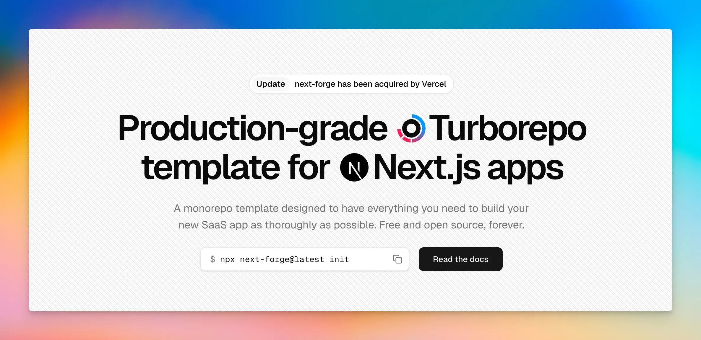 Next-forge