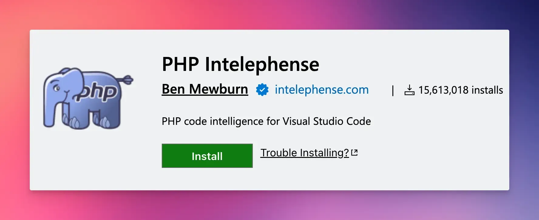 PHP Intelephense