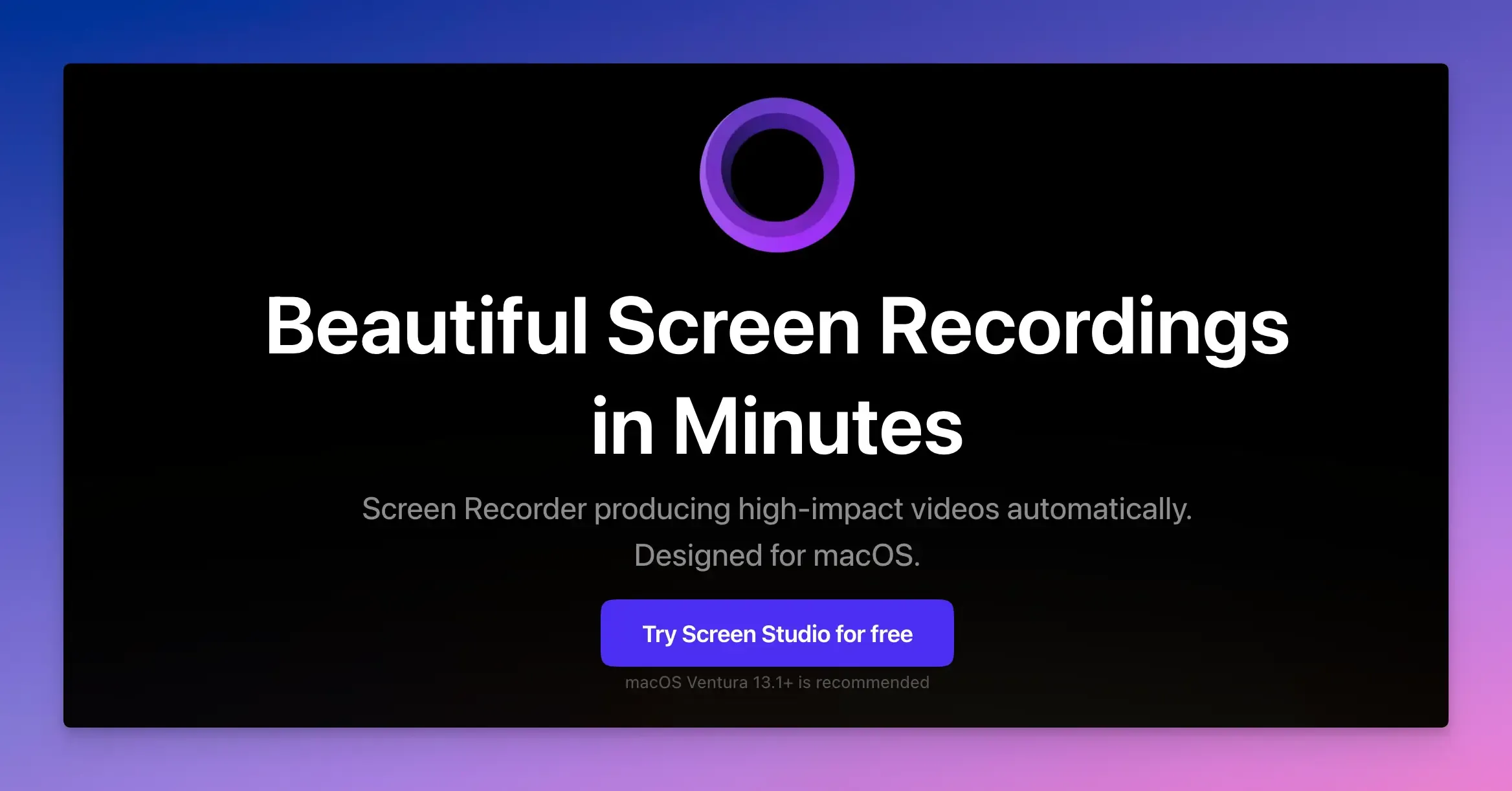 Screen Studio