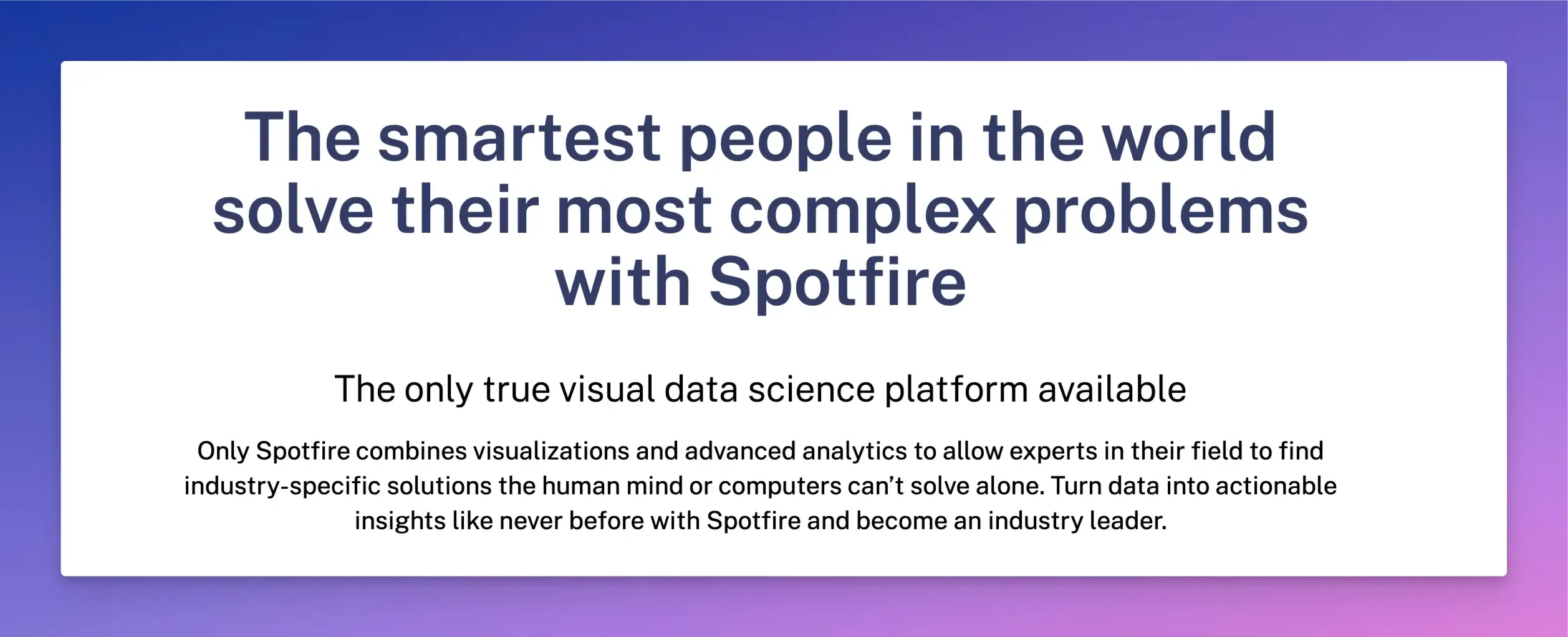 Spotfire