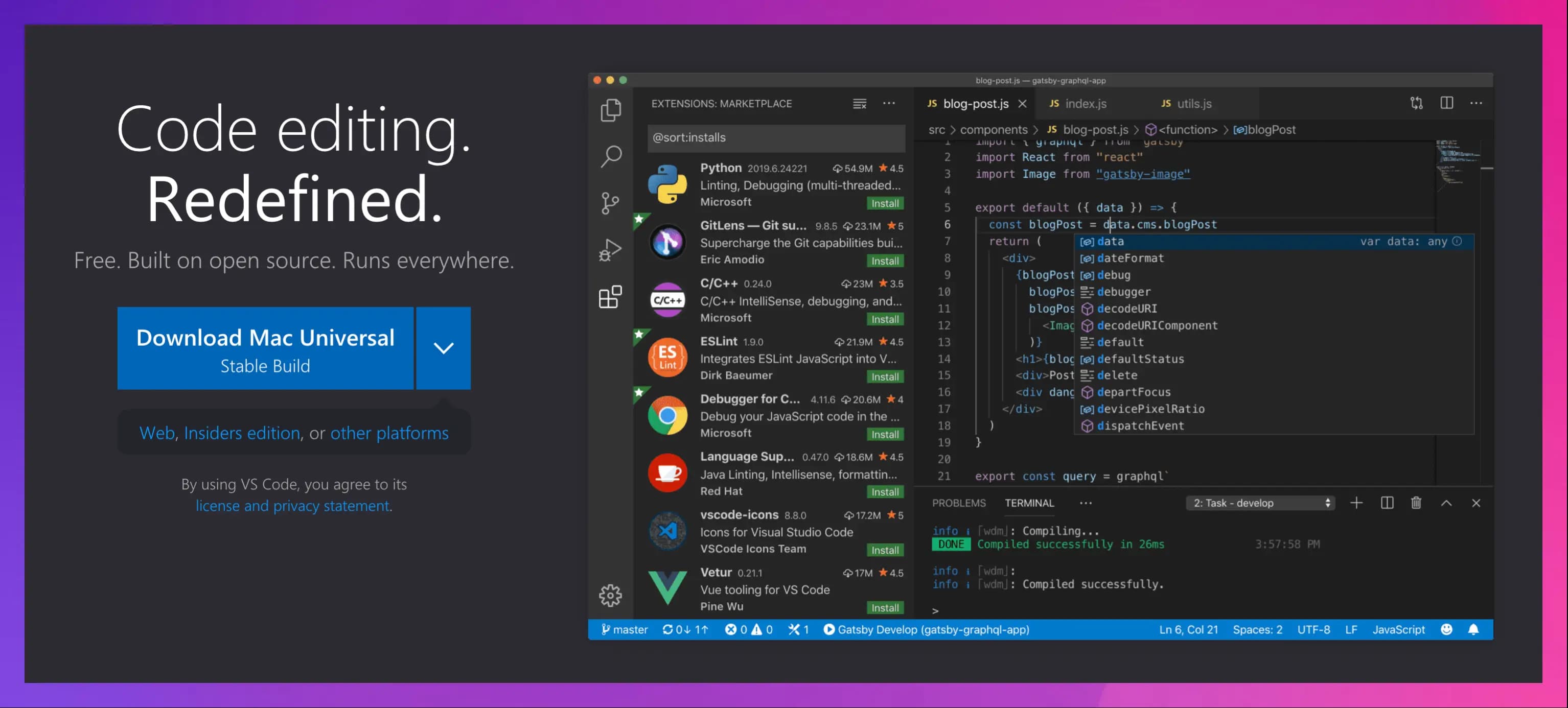 VS Code Editor