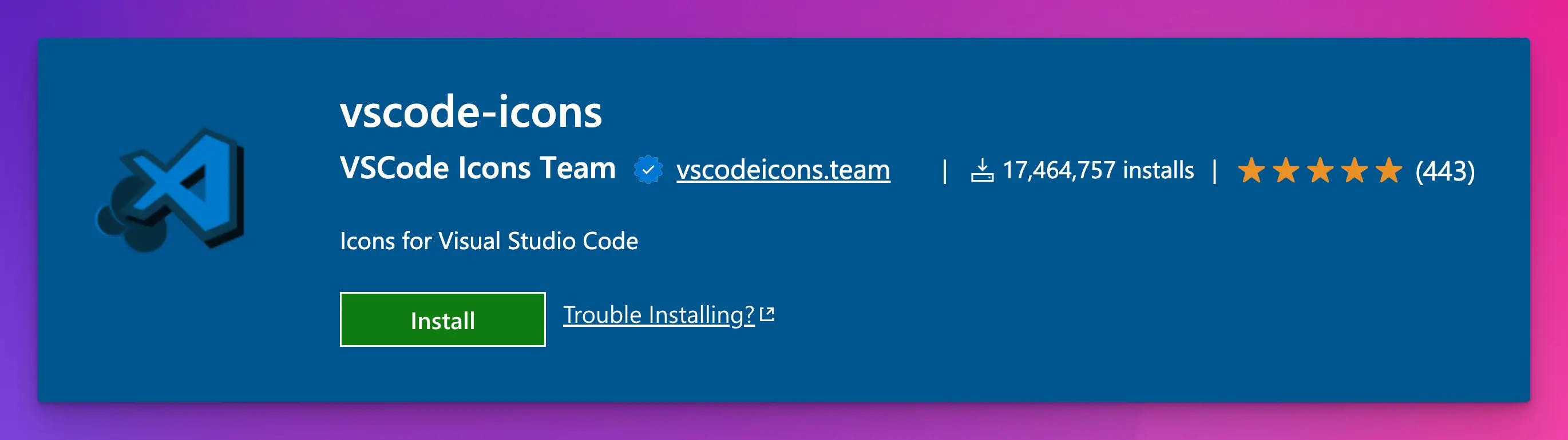 VSCode Icons Extension