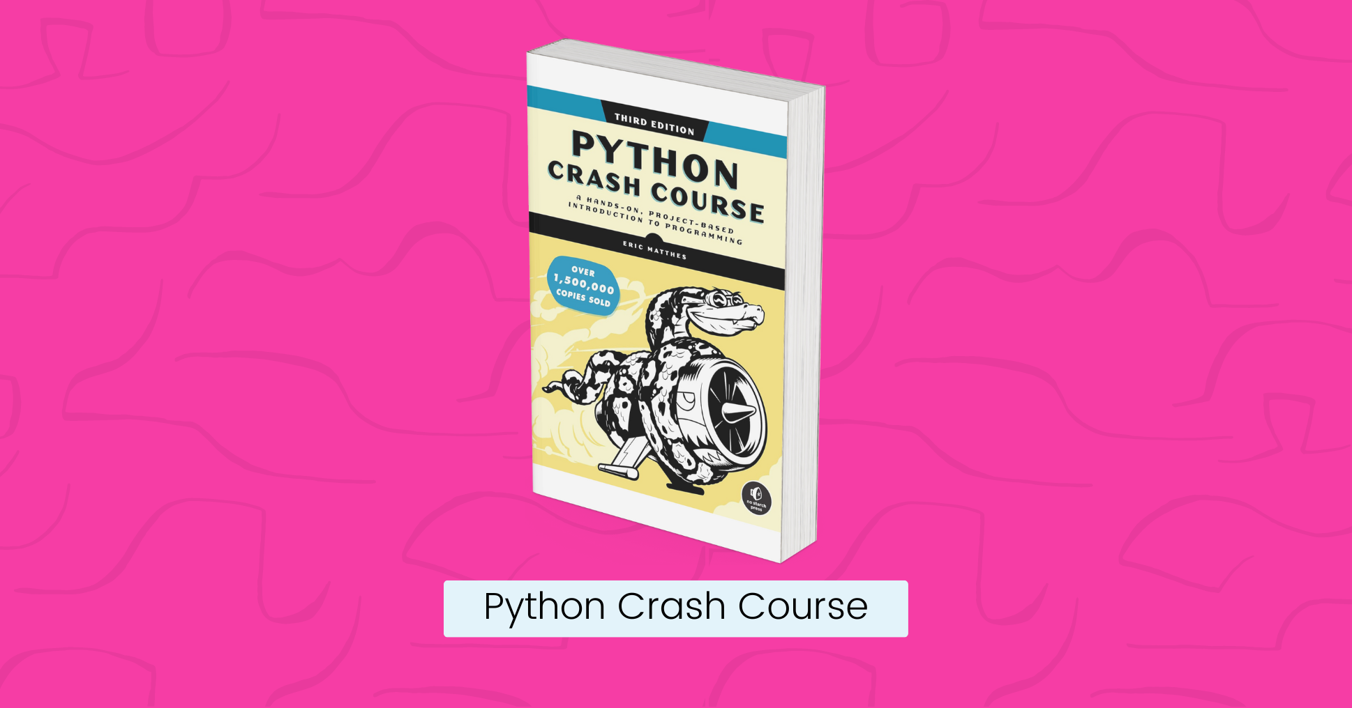 Cover of the Book: Python Crash Course