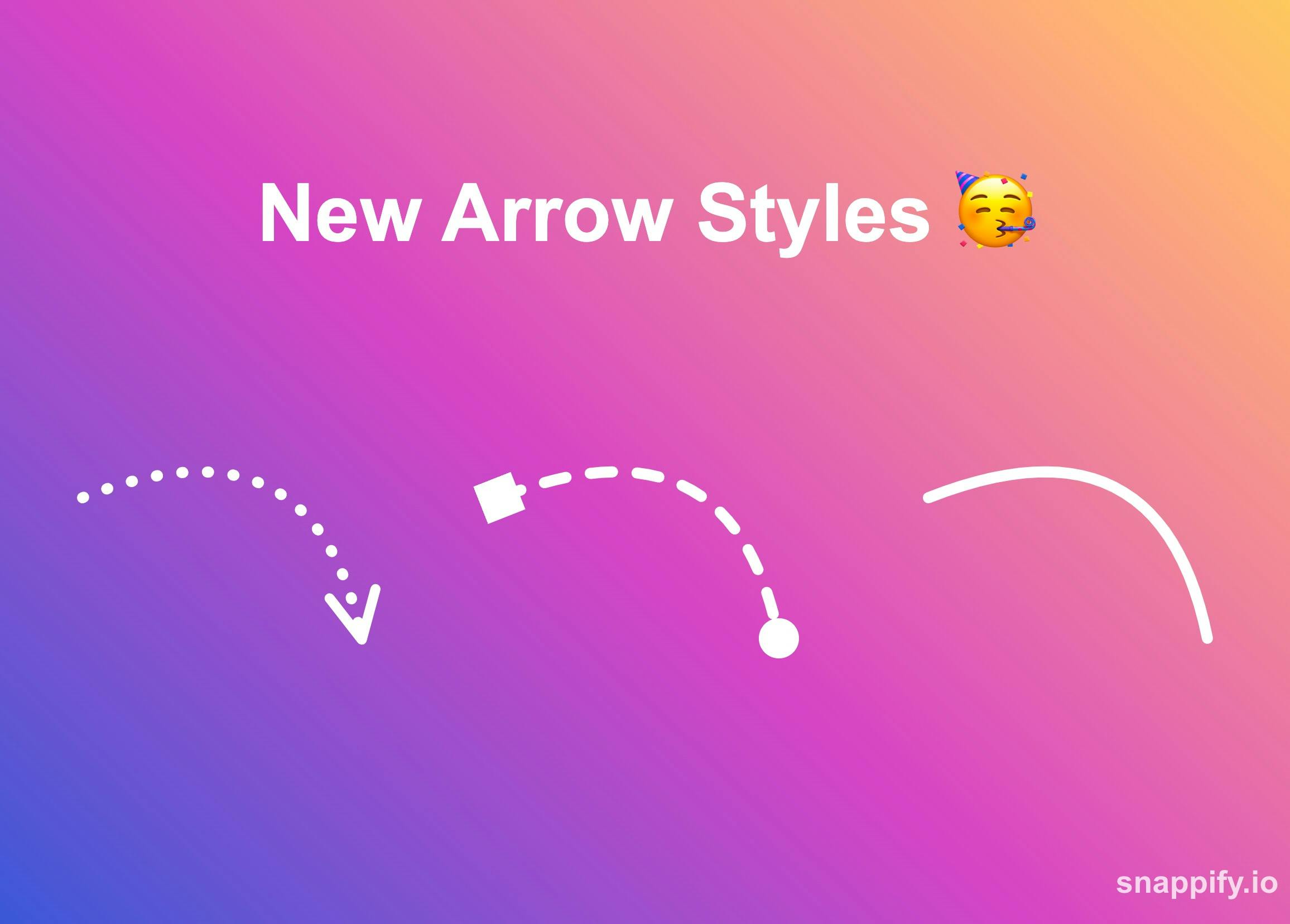Promotion Image showcasing the new arrow styles