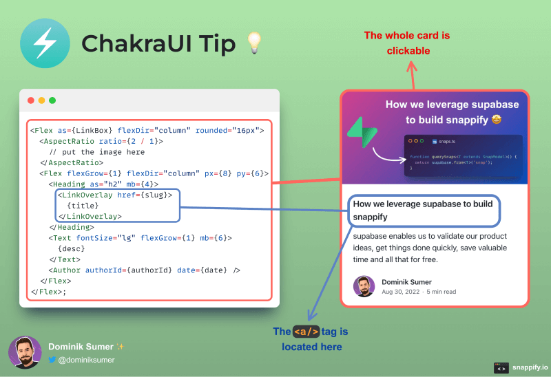 ChakraUI Tip Example